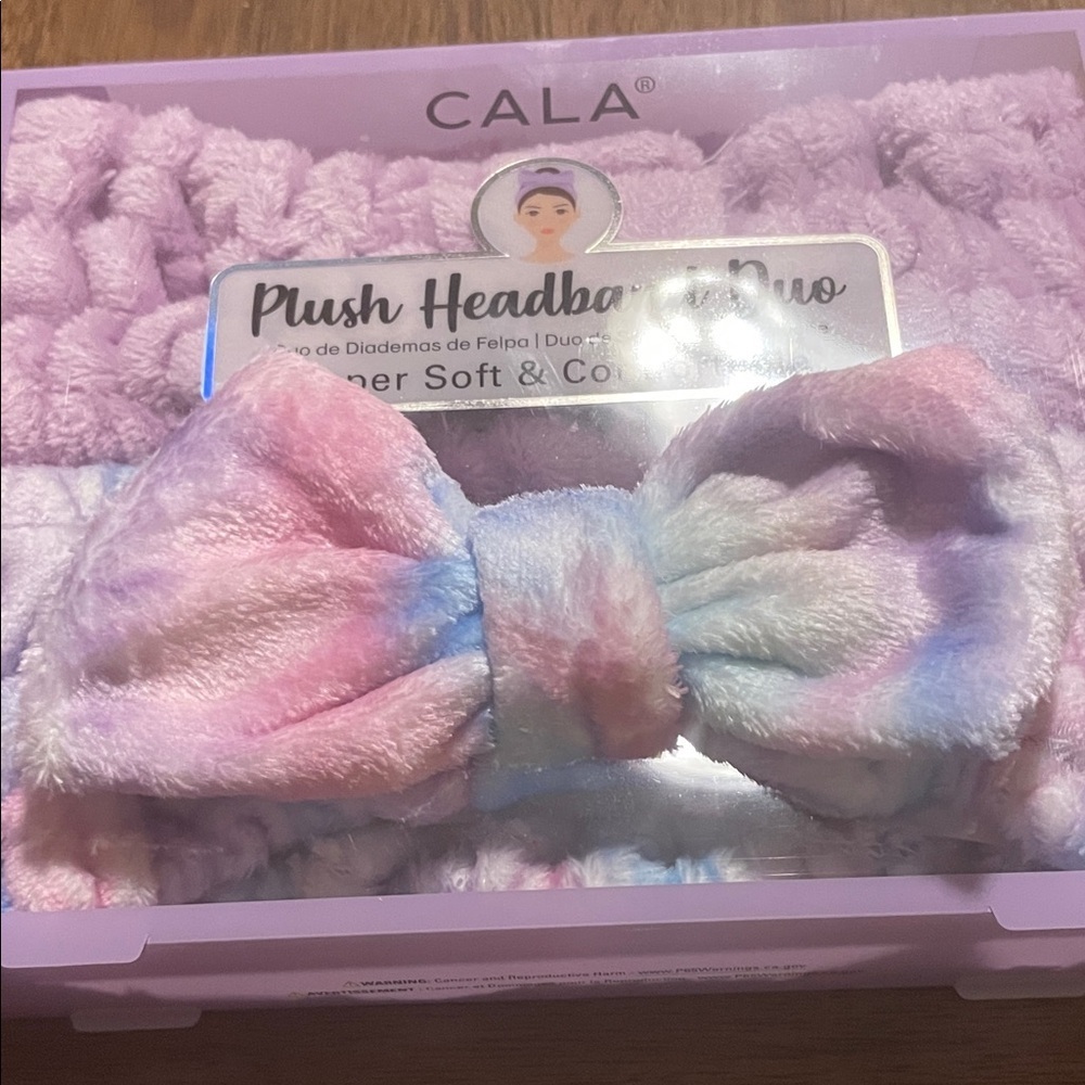 CALA Plush Headband Duo